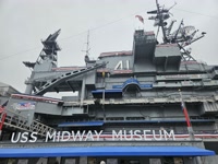 Went to visit the USS Midway Aircraft Carrier Museum. Merica!!