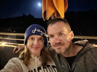 A little romantic moonlit dinner.