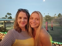 Saw Heather's niece, Hannah while we were down there.