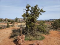 Gearing up for a little 8 mile hike to Devil's Bridge.