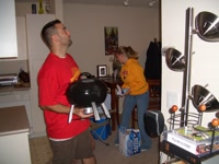 Making all the necessary preparations...