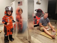 A little engineering project for the Doering men.