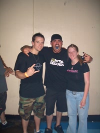 Venaculas concert with Heather. Met 'Big Phil' afterwards.