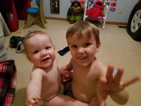 Hunter and Austin showing very rare love towards each other!