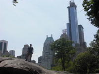 Rat Rock, Central Park.